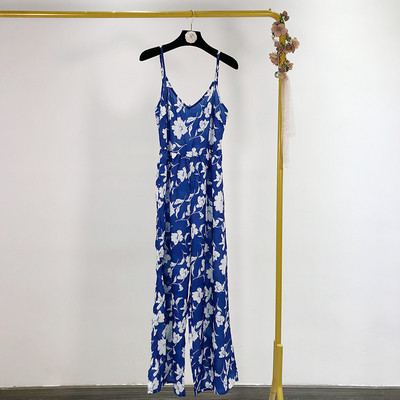 Salopeta de vara model nou cu model floral