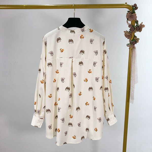 Moderna ženska košulja klasični model sa aplikacijom