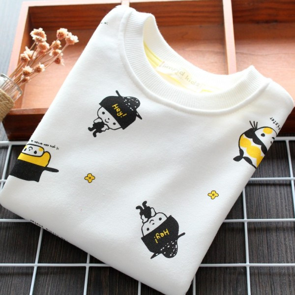 Alkalmi gyerekblúz ovális nyakkivágással és mintával lányoknak