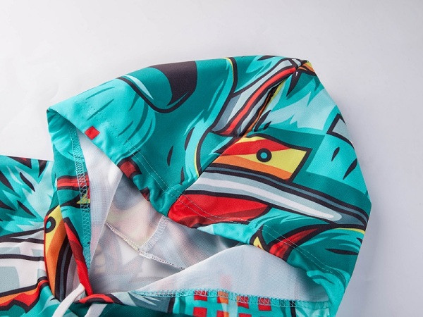 Hanorac pentru bărbați model NOU cu aplicație și glugă