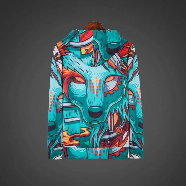 Hanorac pentru bărbați model NOU cu aplicație și glugă