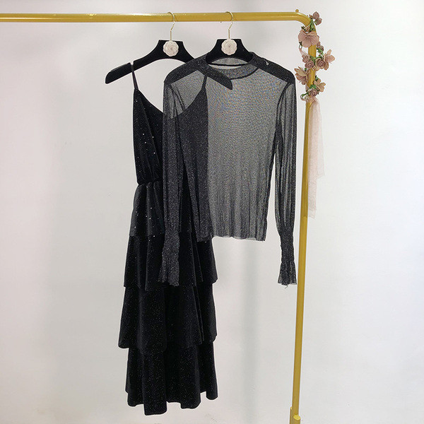 Új modell tavaszi ruha két részből áll