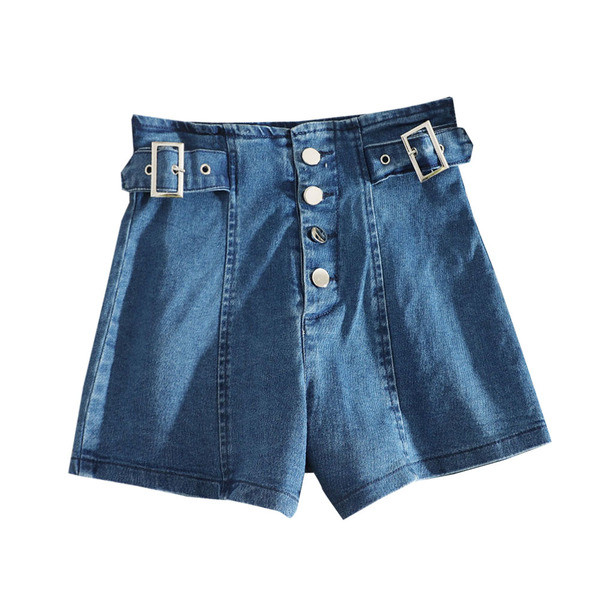 Farmer rövidnadrág gombokkal és állítható derékkal