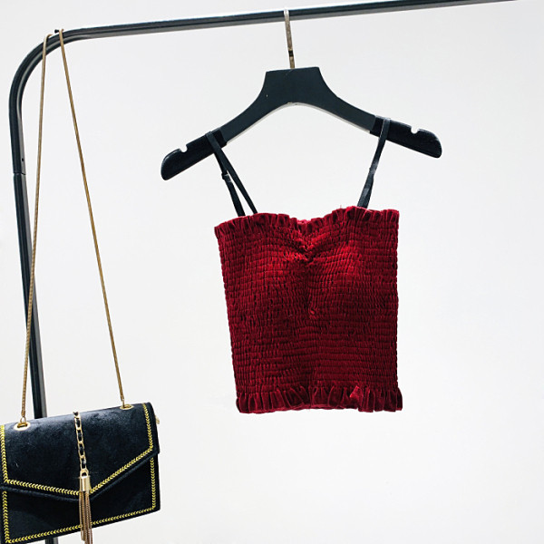 Maieu modern de dama cu bretele subtiri Model Slim