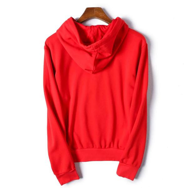 Naiste igapäevane kapuutsi ja trükiga dressipluus