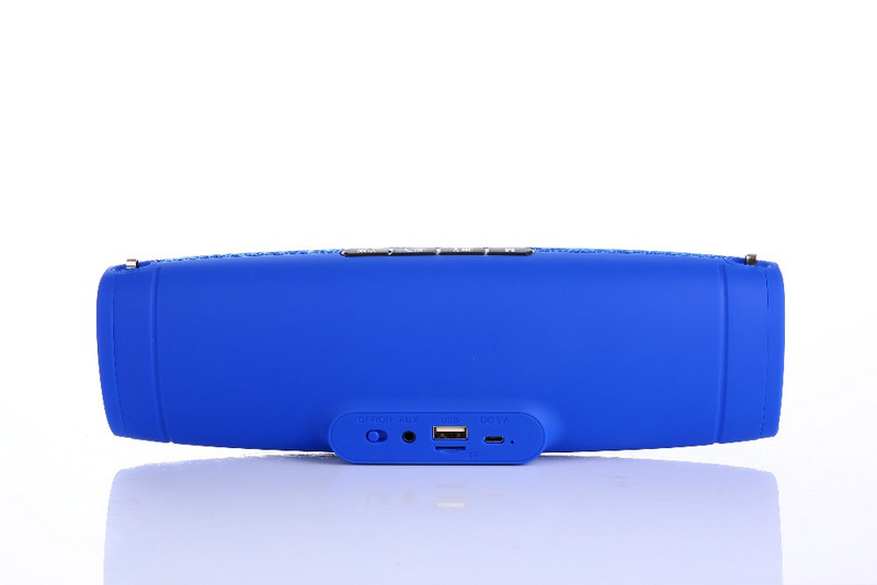 Prijenosni zvučnik model E9 s Bluetooth, USB, AUX povezivanjem i utorom za TF karticu - plava boja