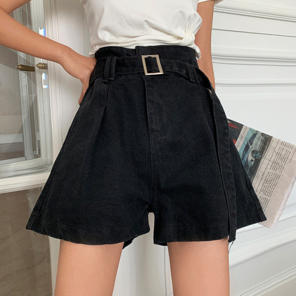 Magas derekú farmer és öv - széles modell