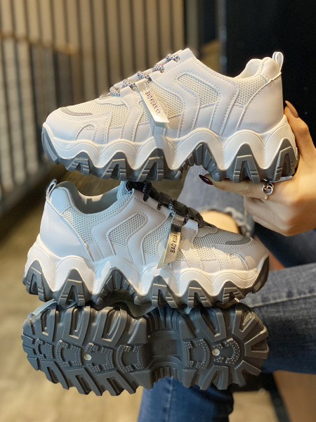 Adidasi casual dama cu talpa inalta de 7 cm