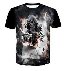 Ikdienas vīriešu T-krekls ar aplikāciju un ovālu kakla izgriezumu