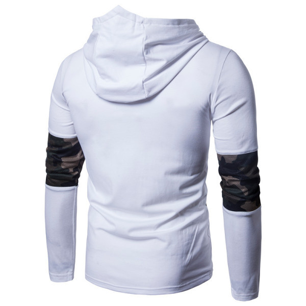 Model NOU de hanorac pentru bărbați de zi cu zi cu camuflaj și glugă