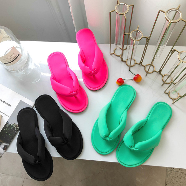 Papuci casual de dama intre degete potriviti pentru plaja