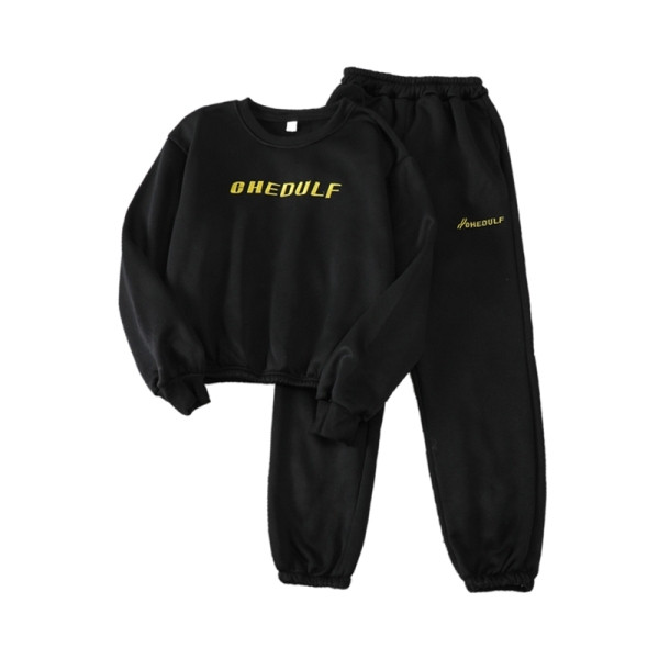 Set sport de dama din doua parti - bluza cu maneci lungi si pantaloni cu talie elastica