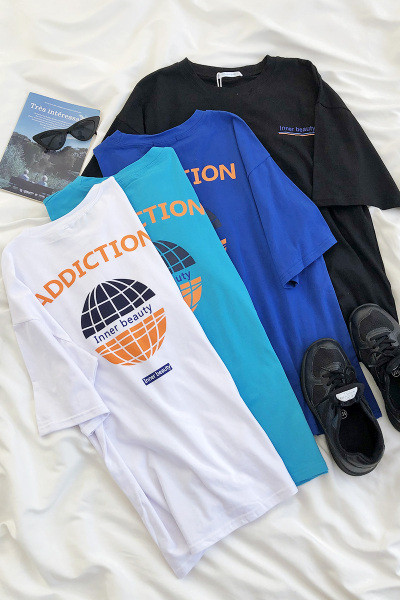 Tricou dama cu maneca scurta si imprimeu