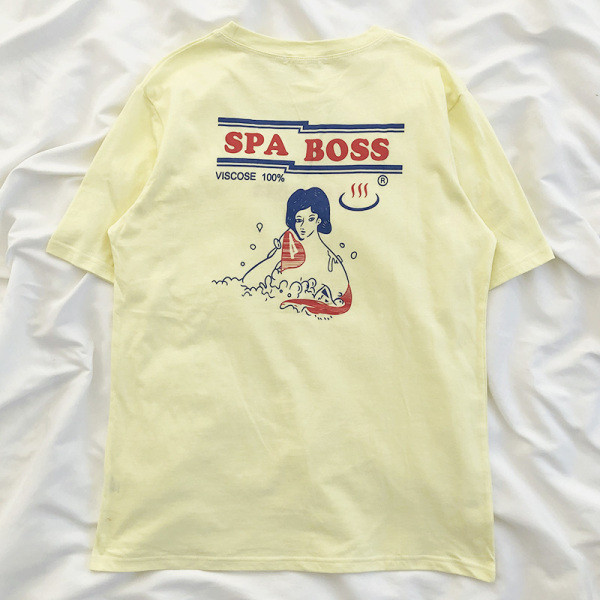 Ženska bluza s kratkim rukavima i printom