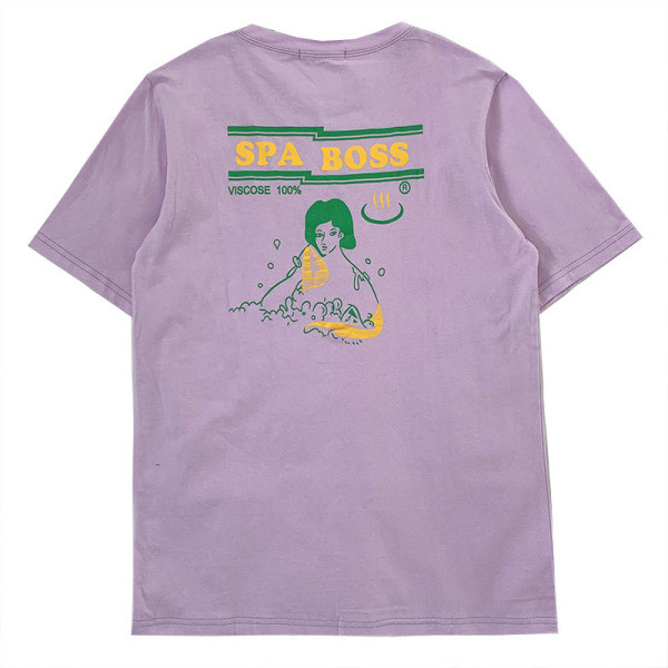 Ženska bluza s kratkim rukavima i printom