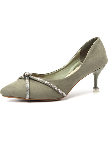 Stilingi moteriški batai plonu 7 cm kulnu - smailaus modelio