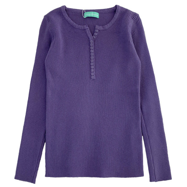 Ležerna ženska pripijena bluza s gumbima