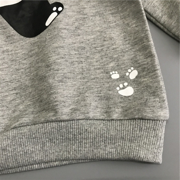 Uue mudeli kapuutsiga ja trükiga laste dressipluus poistele