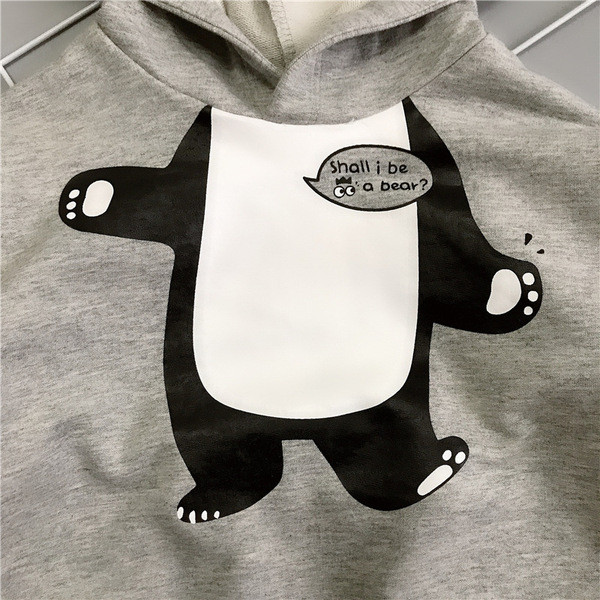 Uue mudeli kapuutsiga ja trükiga laste dressipluus poistele