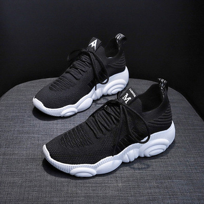 Női hétköznapi tavaszi tornacipő durva talppal