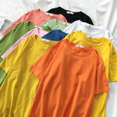 Ženska majica jednobojni model kratkih rukava