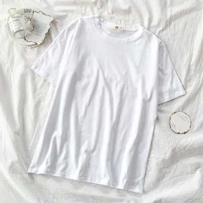 Ženska majica jednobojni model kratkih rukava