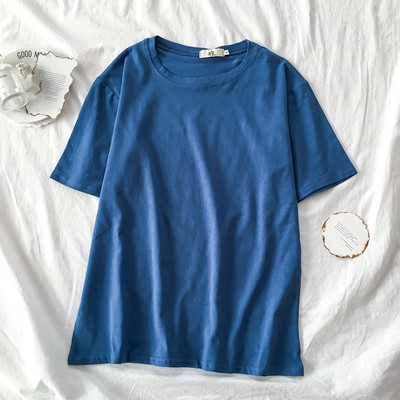 Ženska majica jednobojni model kratkih rukava