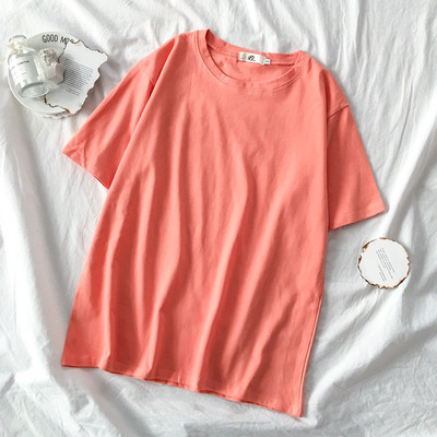 Ženska majica jednobojni model kratkih rukava