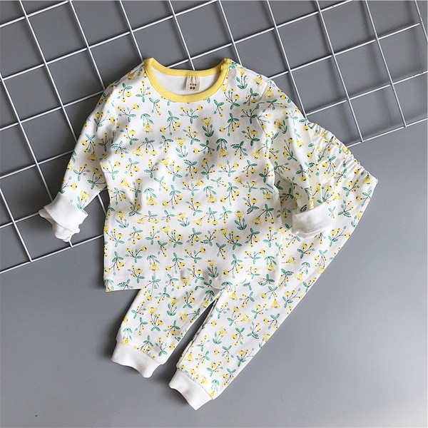 Uus kaheosaline laste pidžaama mudel tüdrukutele