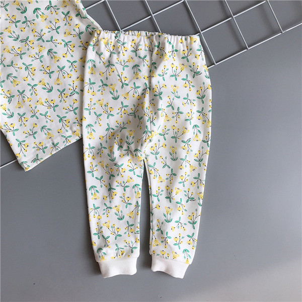 Uus kaheosaline laste pidžaama mudel tüdrukutele