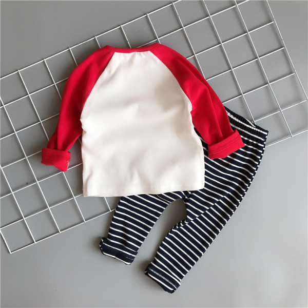 Moderan dječji set za dječake primjeren za proljeće iz dva dijela