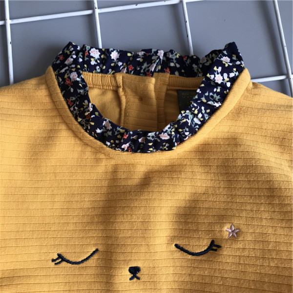 Moodne laste komplekt pluusist ja retuusist tüdrukutele