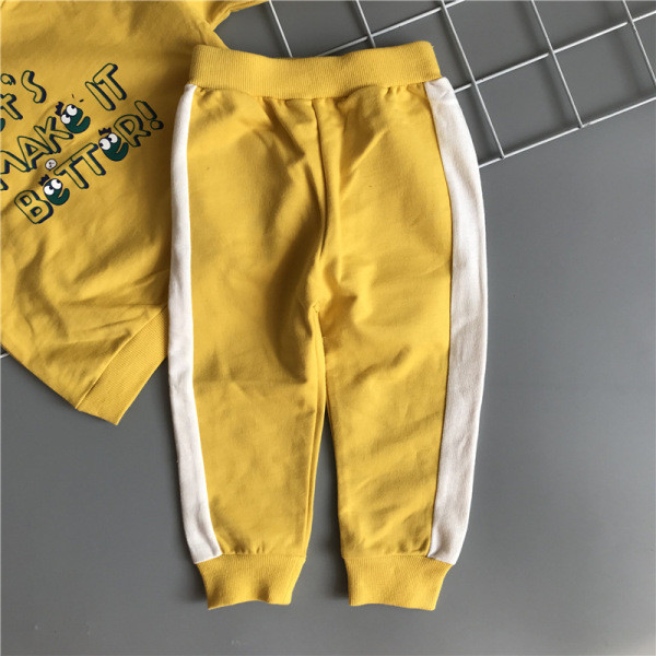 Naujo modelio kasdieninis vaikiškas dviejų dalių rinkinys berniukams