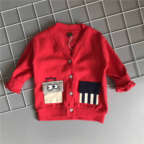 Šiuolaikinė vaikiška liemenė su špicine iškirpte ir kišenėmis berniukams