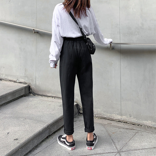 Ležerne ženske traperice ravnog kroja s visokim strukom i veličinama do 5XL