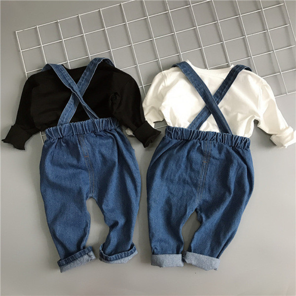 Modern gyerek szett fiúknak kétrészes blúz + farmer