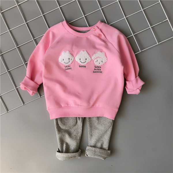 Bērnu komplekts meitenēm no blūzes + legingi