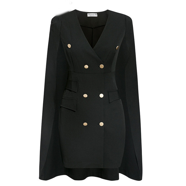 NOVI model svečane ženske haljine sa dubokim dekolteom i gumbima