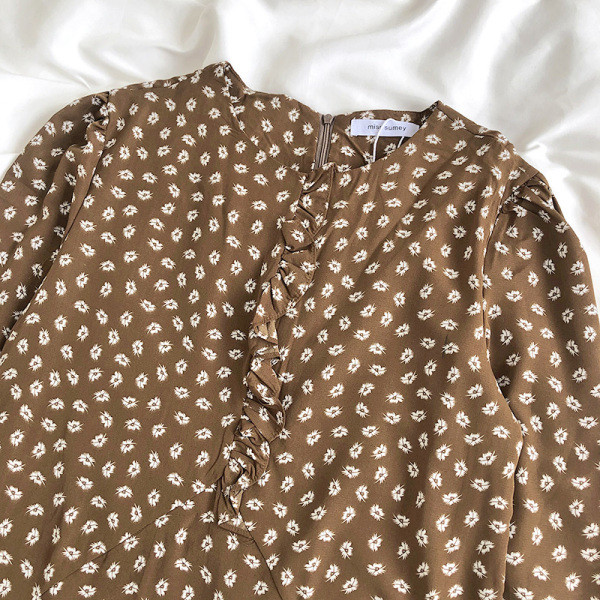 Rochie de dama din sifon de primavara cu decolteu oval