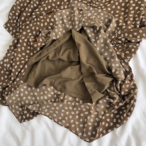 Rochie de dama din sifon de primavara cu decolteu oval