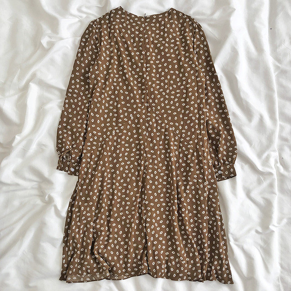 Rochie de dama din sifon de primavara cu decolteu oval