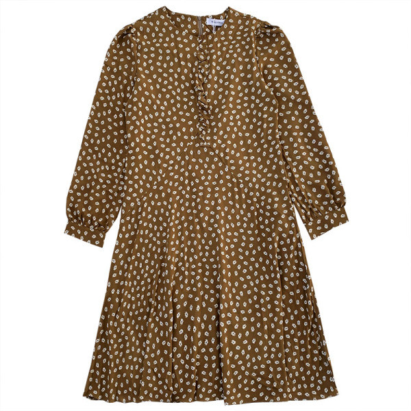 Rochie de dama din sifon de primavara cu decolteu oval