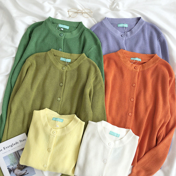 Cardigan casual dama cu nasturi