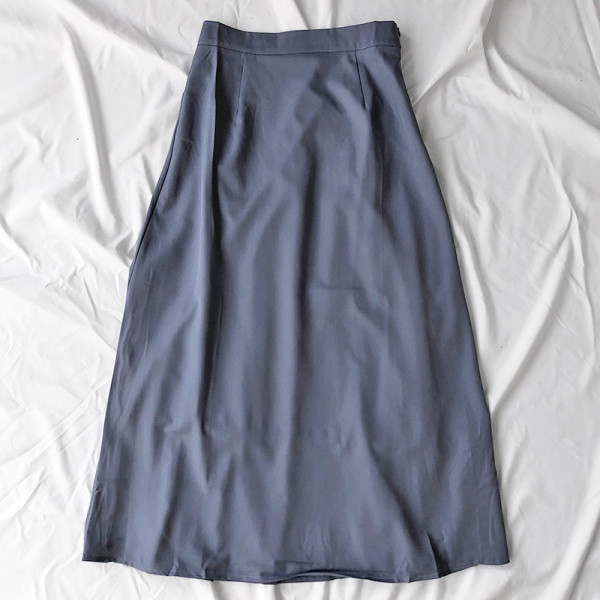 Fusta lunga plisata cu talie inalta