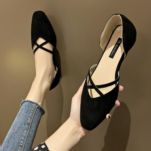 Pantofi casual dama cu talpa plata din piele intoarsa ecologica