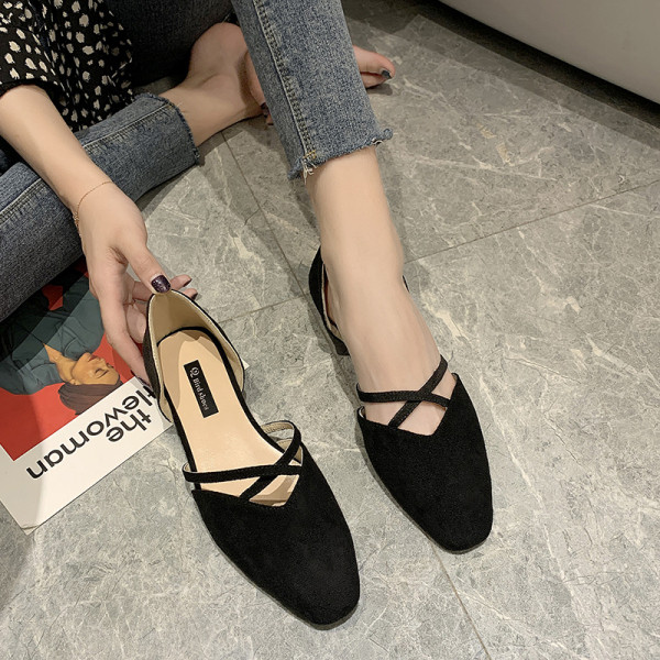 Pantofi casual dama cu talpa plata din piele intoarsa ecologica