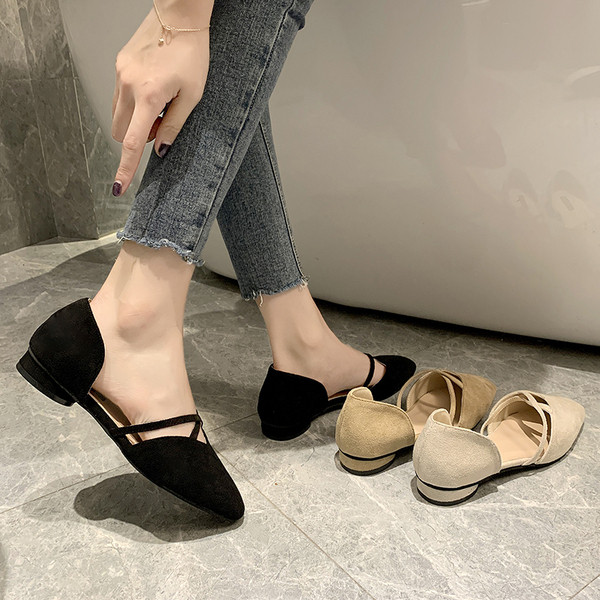 Pantofi casual dama cu talpa plata din piele intoarsa ecologica