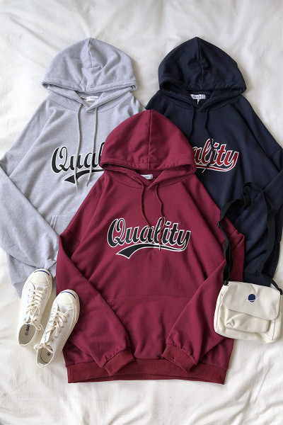 Moteriškas sportinis megztinis su raštu