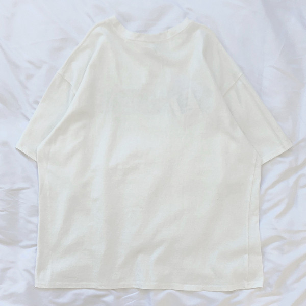 Tricou dama cu decolteu oval si imprimeu