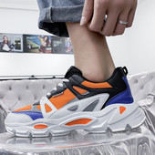 Muške ležerne tenisice s potplatom od grube umjetne kože